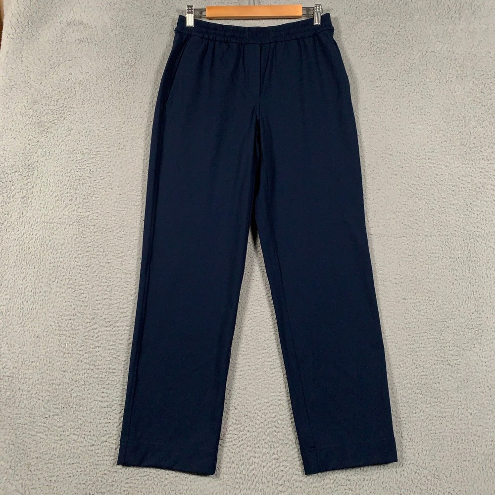 Lululemon Straight-Leg Mid-Rise Pant Women's Small S Navy Full Length Luxtreme